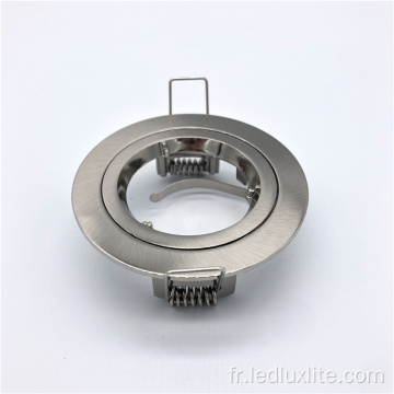 downlight réglable gu10 boîtier en aluminium cadre DownLight